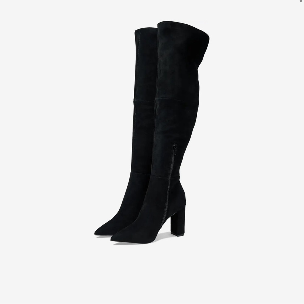 Thigh high Steve Madden suede boots- size 5